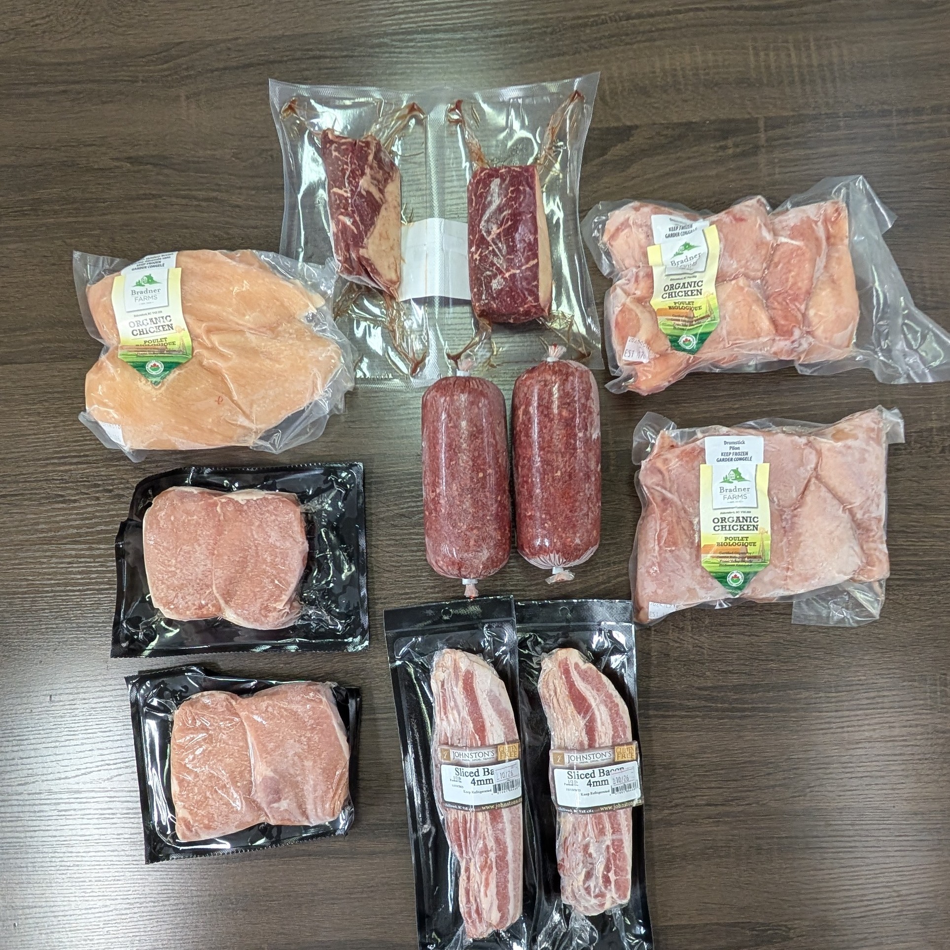 Beef, Pork & Chicken