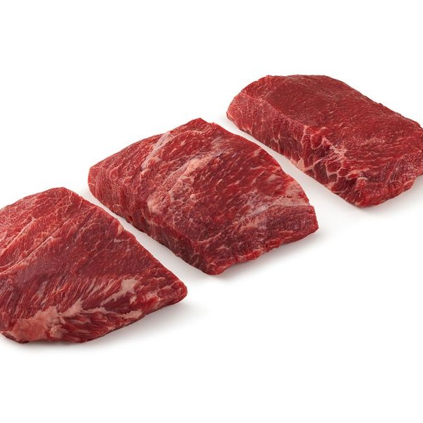 10 Flat Iron Steaks (6oz. Each)