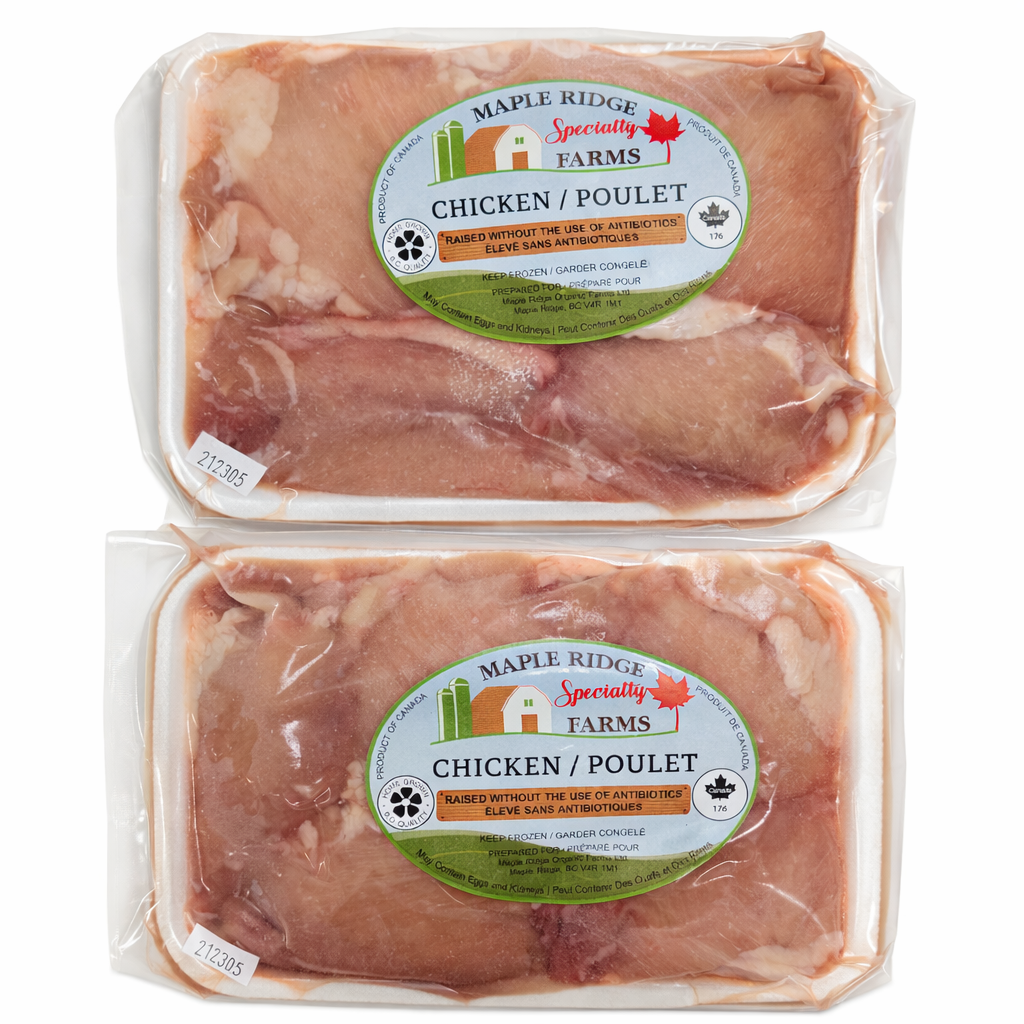 10lbs Local RWA Chicken Thighs - Boneless, Skinless