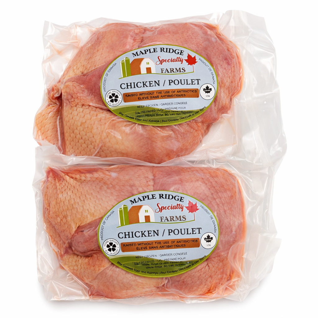 10 lbs Local Free Run Chicken Whole Legs (4/Pack)